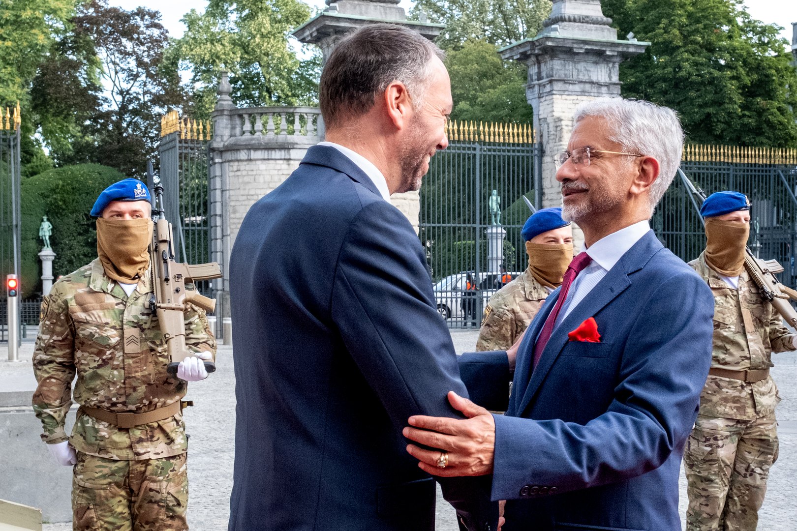 External Affairs Minister Dr. S. Jaishankar at the India–Belgium Strategic Dialogue, Brussels